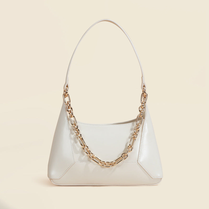 Geometric Mini Top-Handle Crossbody Handbag