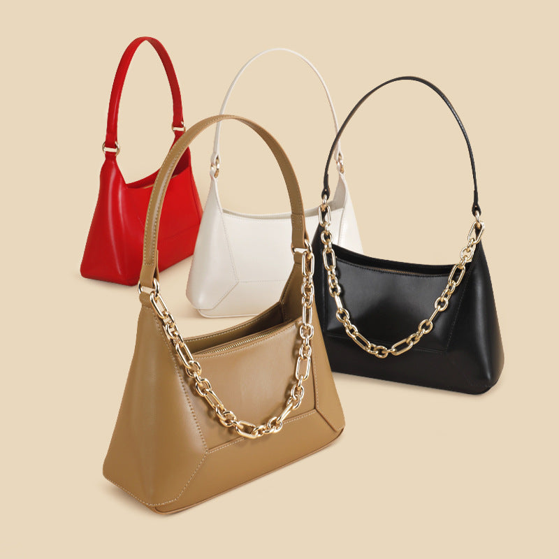 Geometric Mini Top-Handle Crossbody Handbag